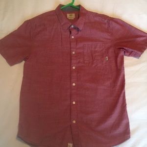 Vans button up shirt